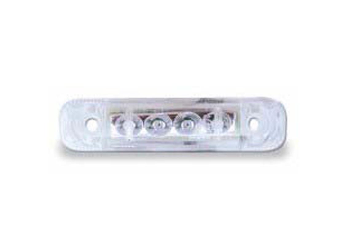 LED FRONT POSITION LIGHT WHITE 24 V